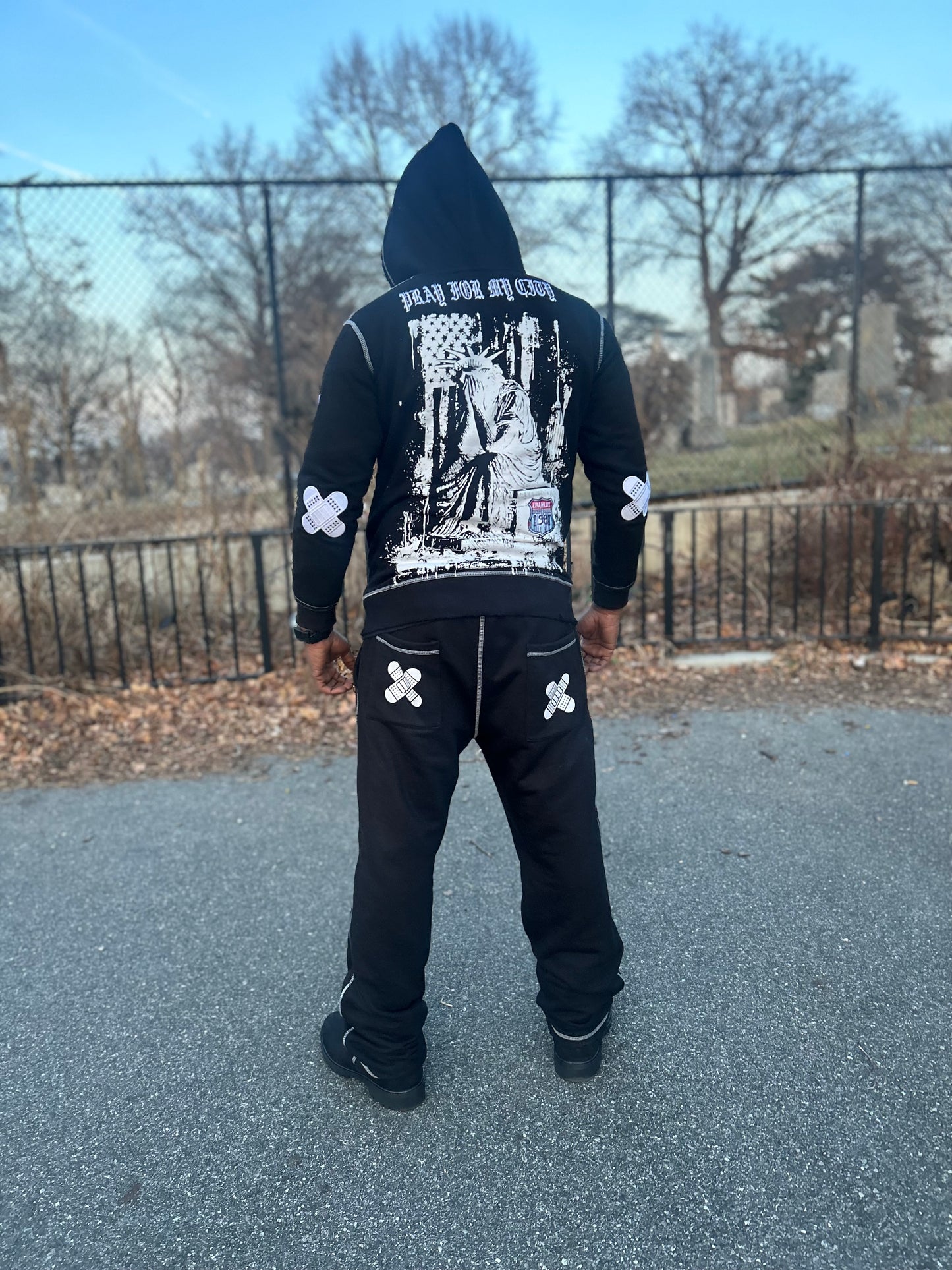 long sleeve hoodie - EBAMLUX