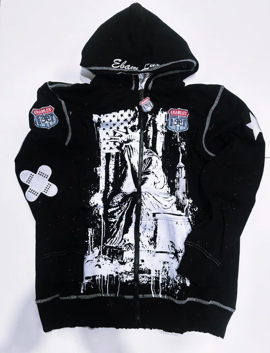 long sleeve hoodie - EBAMLUX