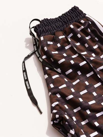 Ebamlux geometric pattern tracksuit - EBAMLUX