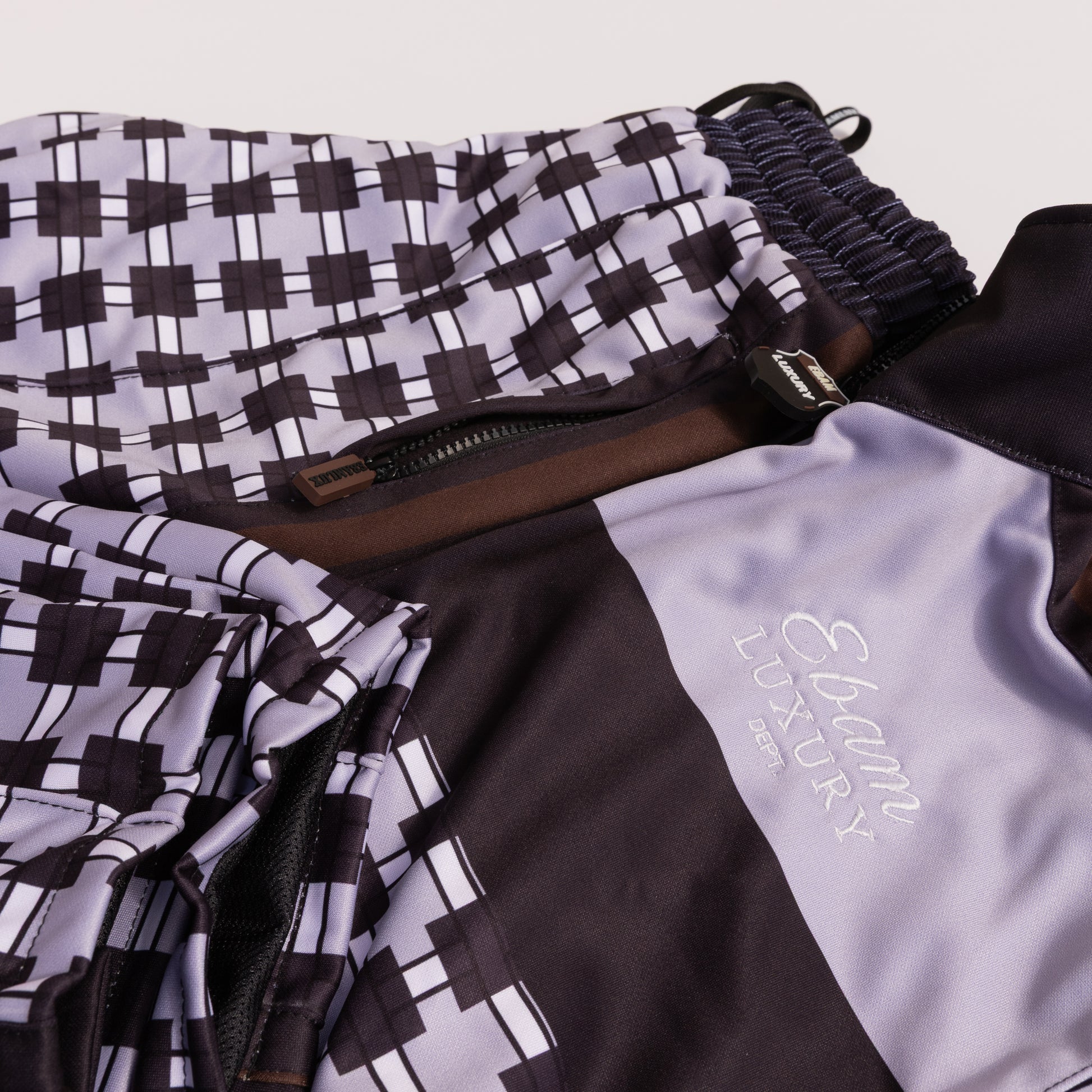 Ebamlux geometric pattern tracksuit - EBAMLUX